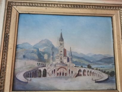 A. BECH (XIX°eme)

Paysage allemand

Paire...