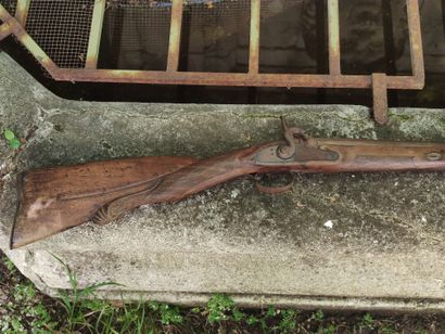 Fusil de chasse a percussion