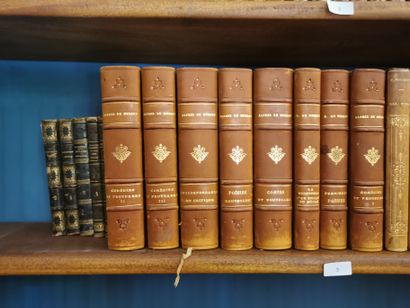Ensemble de livres reliés cuir

Alferd de...