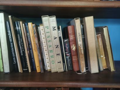 ENSEMBLE de livres d'art comprenant notamment...