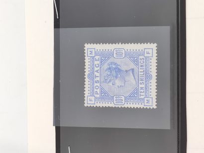 10 SHILLING BLUE NEUF SG178

Pli visible...