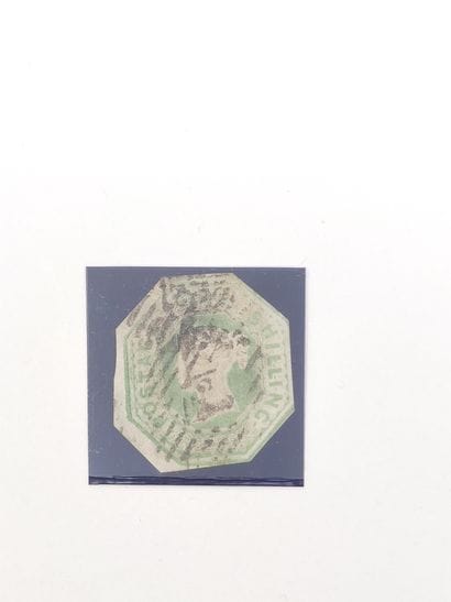 TIMBRE DE 1847 EN RELIEF

1/S / 10d BRUN...