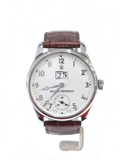 REVUE THOMMEN 

Montre bracelet en cuir,...