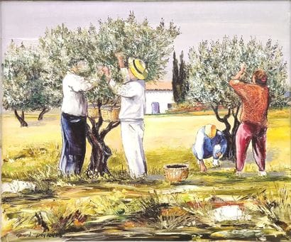 Gérard DEYMONAZ 

Huile sur toile représentant...
