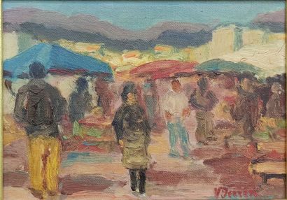 VICTOR FERRERI

Marché à Sanary

Huile sur...
