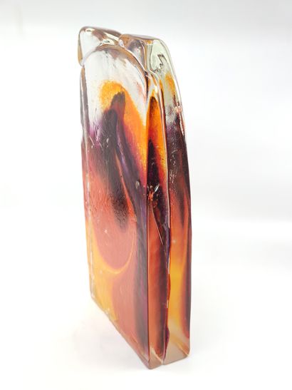 TRAVAIL MODERNE 

Sculpture en verre soufflé...