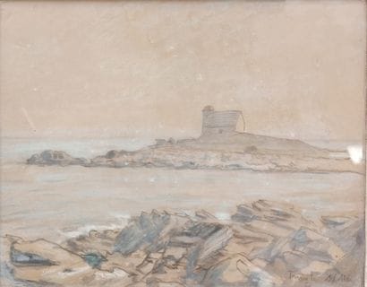PIERRE CHAPUIS

Dessin sur carton rehaussé...