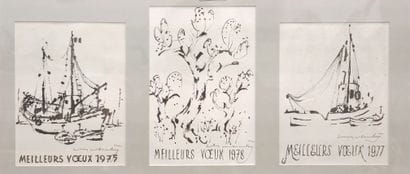 BABOULENE (1905-1994)

Tryptique encadré...