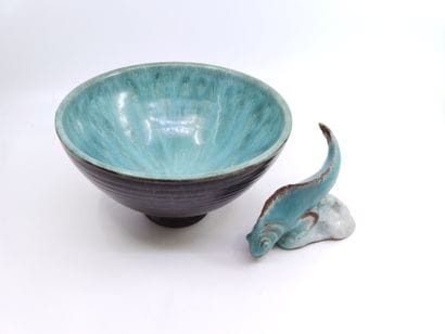 Louis DELACHENAL

Bol en céramique bleu et...