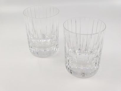 BACCARAT

Quatre verres à whisky en cristal...