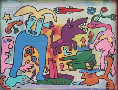 JUHEL Jean luc (1951-)

Composition abstraite

Acrylique...