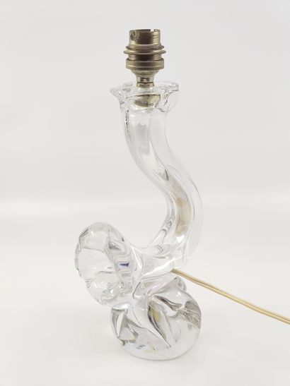 DAUM 

Pied de lampe en cristal

Signé

Dim...