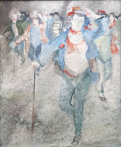 DELOR J 

Huile sur toile encadrée 

