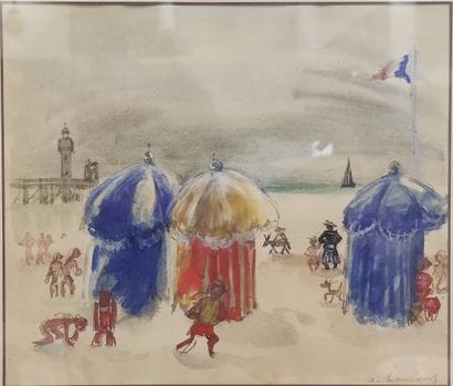
A. LAUBOURG

Aquarelle sur papier encadrée...