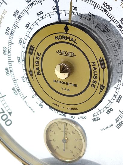 JAEGER 

Baromètre-thermomètre circulaire...