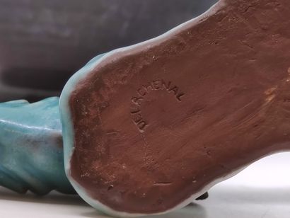 Louis DELACHENAL

Bol en céramique bleu et...