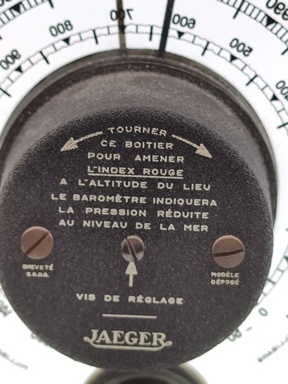 JAEGER 

Baromètre-thermomètre circulaire...