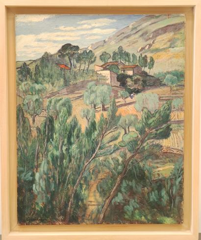 GEORGES CHENARD HUCHE (1864 1937)

les olivires...
