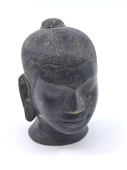 
TETE Jayavarman VII, roi du Cambodge au...