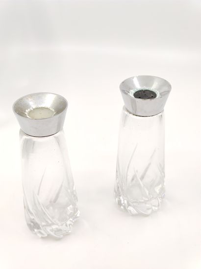DAUM France - 

Salière, poivrière en cristal...