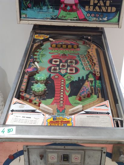 WILLIAMS Electronics

Flipper PAT HAND 

Decors...