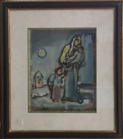 
ROUAULT




Technique mixte 




