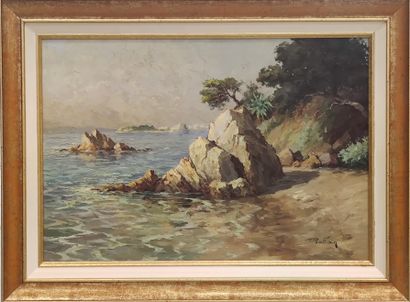 Leon GALLIAN (XX)

Toulon vue de Sainte Marguerite

Huile...