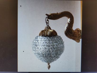 
MAISON TIEF en laiton, bronze et coupelles...