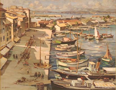 HENRI AUDOUAIRE( XIX XX)

port de toulon...