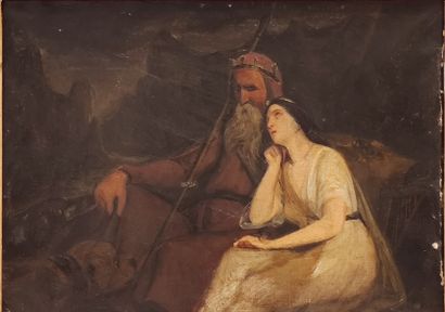 Paul DELAROCHE (1797-1856) Dans le goût

Huile...