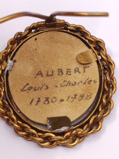 MINIATURE de LOUIS Charles AUBERT (1730-1798)

Cadre...