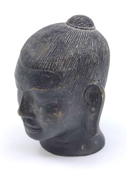 
TETE Jayavarman VII, roi du Cambodge au...