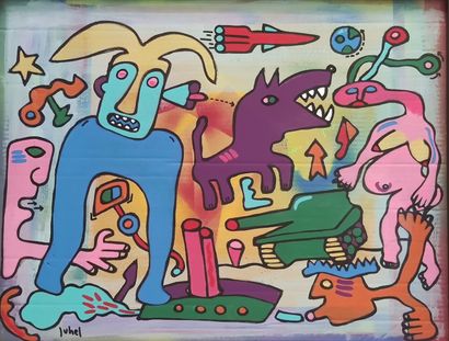 
JUHEL Jean luc (1951-)




Composition abstraite




Acrylique...