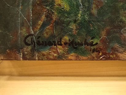 GEORGES CHENARD HUCHE (1864 1937)

les olivires...