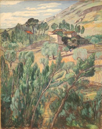GEORGES CHENARD HUCHE (1864 1937)

les olivires...