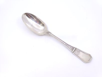 
MENAGERE de couvert Art Deco en argent de...