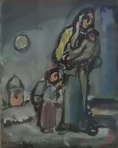 
ROUAULT




Technique mixte 




