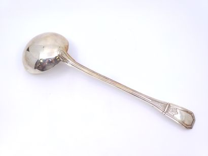 
MENAGERE de couvert Art Deco en argent de...