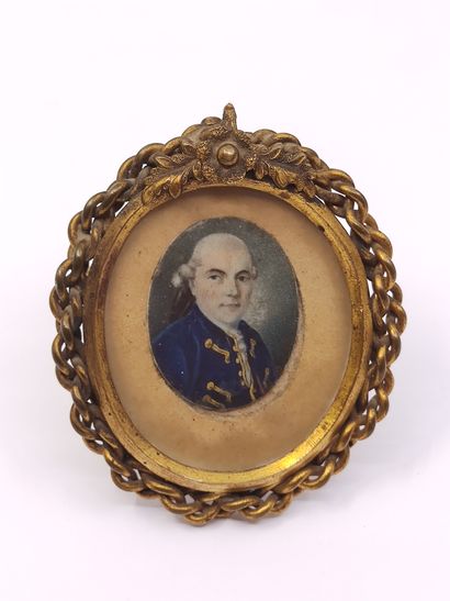 MINIATURE de LOUIS Charles AUBERT (1730-1798)

Cadre...