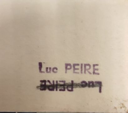 Luc Peire R/Z 

Sérigraphie en couleur

Dim...