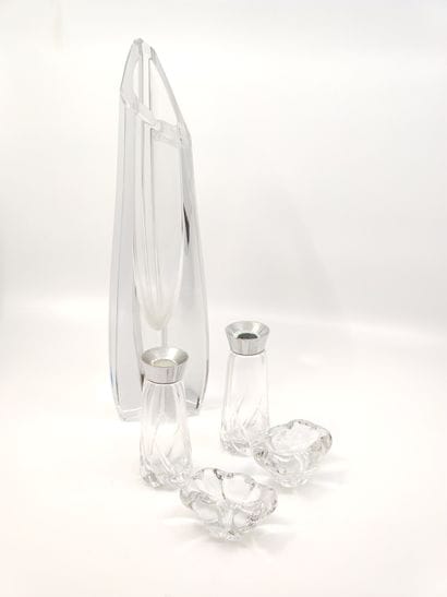DAUM France - 

Salière, poivrière en cristal...