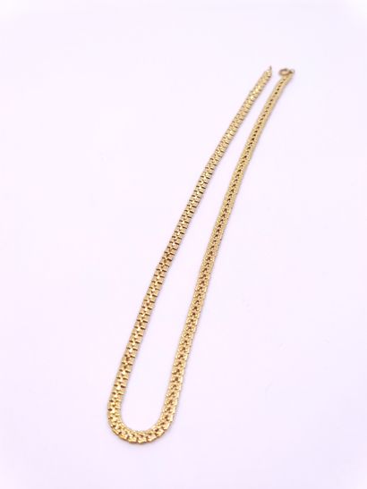 CHAINE en or jaune 750° maille fantaisie

Poids...