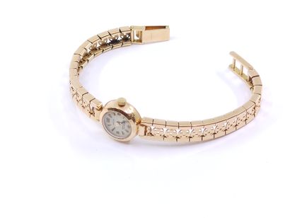 RACER 

Montre bracelet en or jaune 750°,...