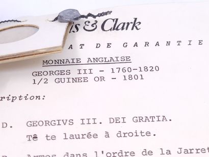 
Monnaie anglaise Georges III 1760-1820

1/2...