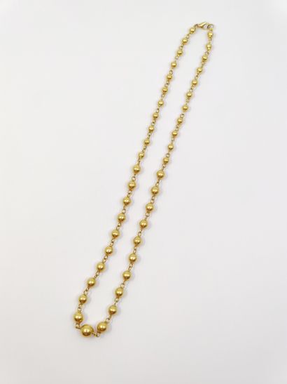 COLLIER marseillais en or jaune 750°

Poids...