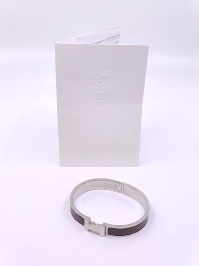 HERMES

Bracelet modèle CLIC H en métal palladie...