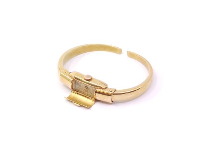 CAUNY

Montre bracelet jonc en or jaune 750°...