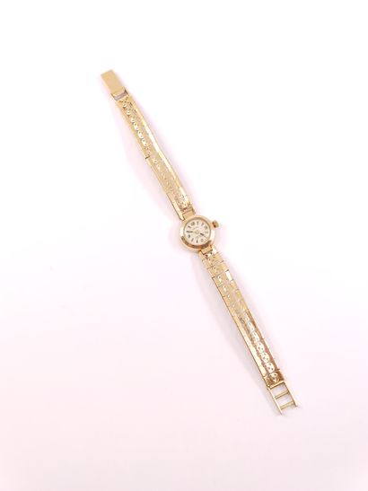 RACER 

Montre bracelet en or jaune 750°,...