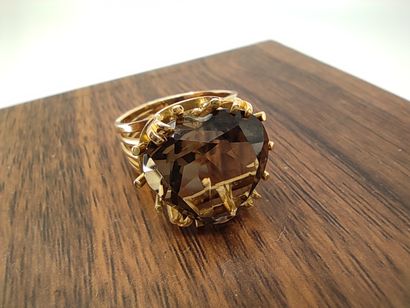TRAVAIL FRANCAIS

BAGUE en or jaune 750°...