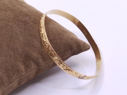 TRAVAIL ETRANGER 

DEUX bracelets joncs en...